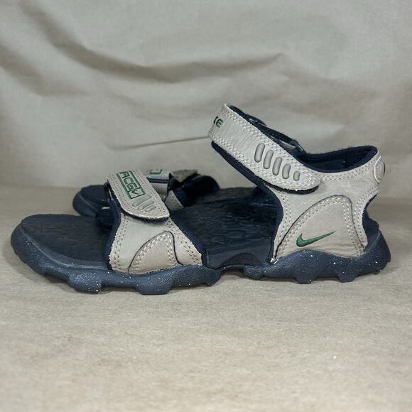 VIntage Nike ACG Wn Size 7 Men Sz 8 Leather Hiking Sandal Hook Loop Open Toe - Picture 1 of 8